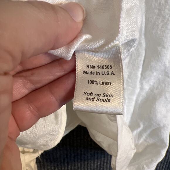 LA relaxed linen top - Picture 6 of 8